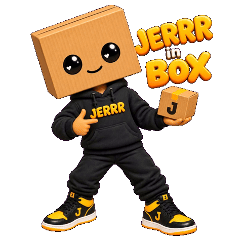 JERRR Box animated brand GIF