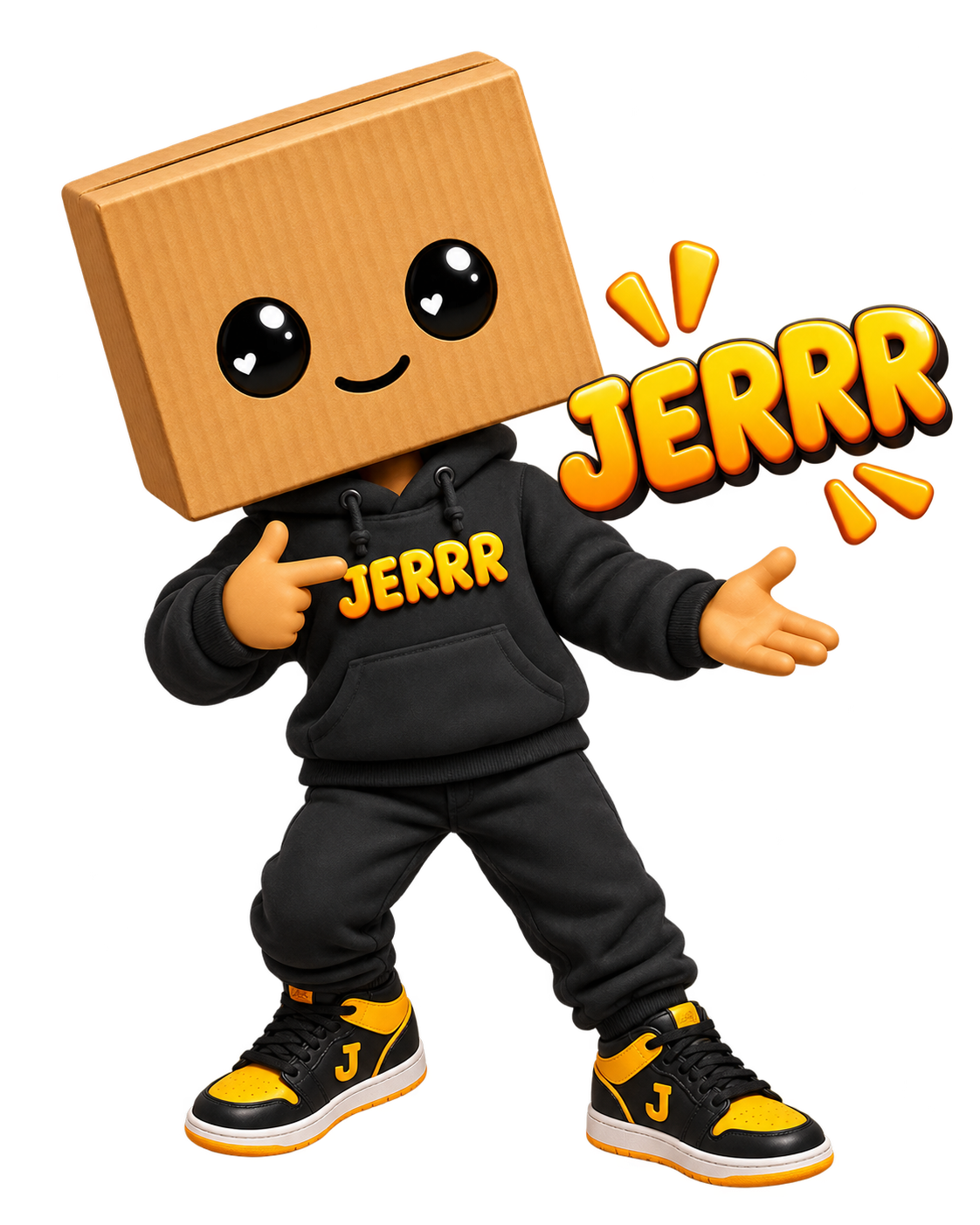 JERRR Box official brand artwork